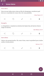 Captura de Pantalla 20 Bíblia em Português Ave Maria android