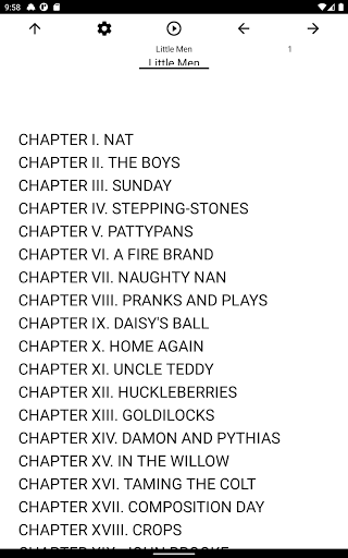 Book, Little Men Screen 3