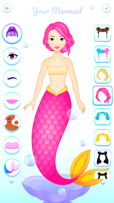 Mermaid Princess Dress Upのおすすめ画像2