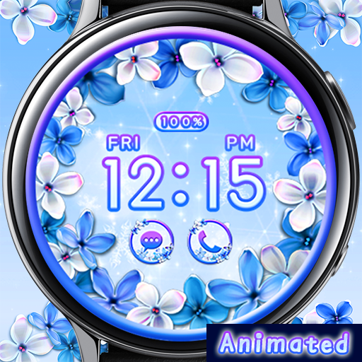 Winter Heart Flower_Watchface logo