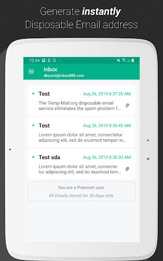 Temp Mail - Free Instant Temporary Email Address 2.41 Screenshots 6