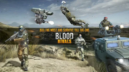 血のライバル：バトルグラウンドシューティングゲーム