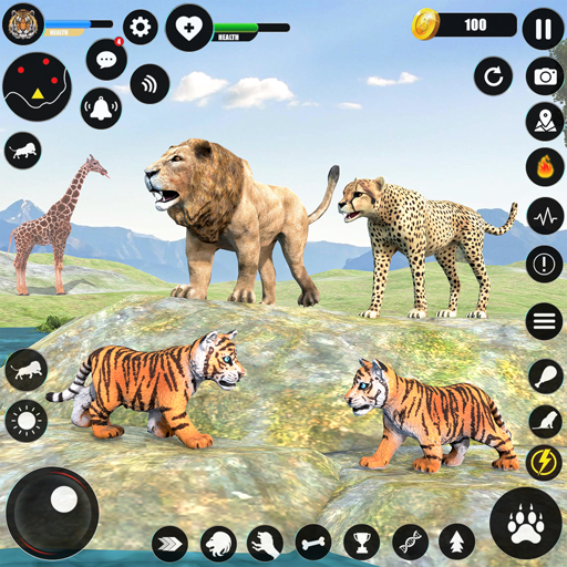 ألعاب الحيوانات محاكاة النمر