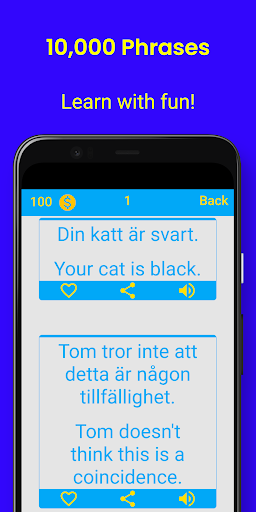 Swedish Phrases Screen 2