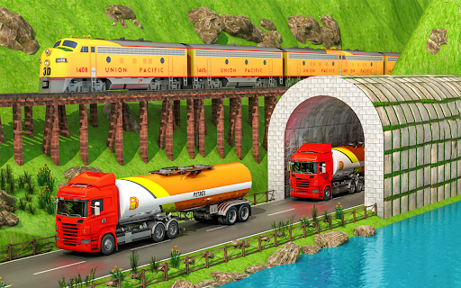 Fuel Tanker Truck Driving Game VARY screenshots 2