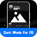 Cover Image of Télécharger Dark Theme Mode for Facebook 2.0 APK