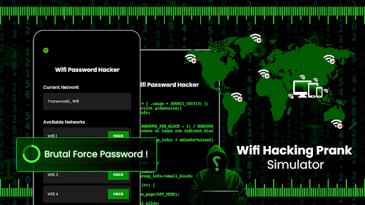WIFI Password Hacker Prank PRO Screen 2