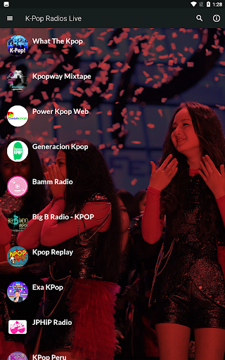 Android application Online Kpop Radio screenshort
