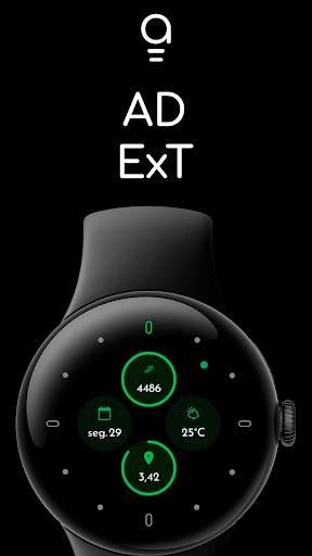 Android application AD ExT - Watch Face screenshort