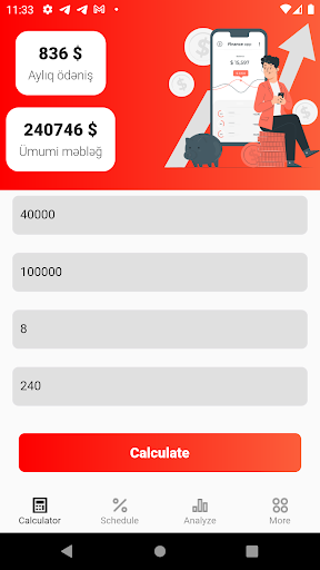 Android application Hometrack screenshort