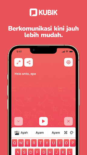 Android application Kubik screenshort