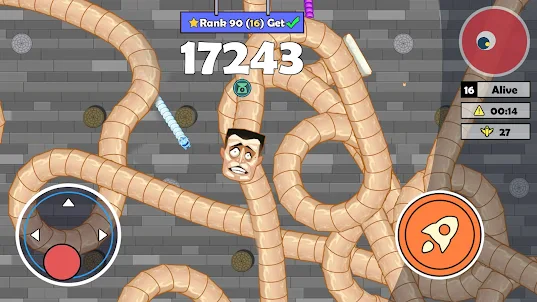 Sneak Snake-Slither Worm Game