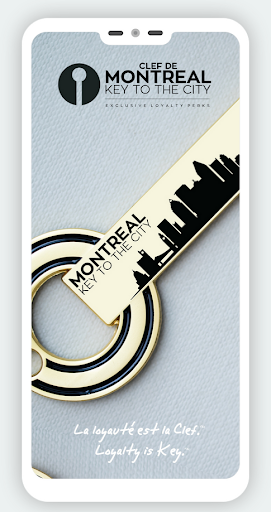 Android application MONTREAL KEY TO THE CITY screenshort