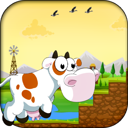 Farm Cow Run  Icon