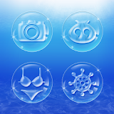 Bubble Bubble Atom Iconpack icon