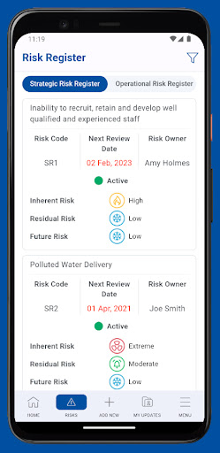 Camms Risk Screen 2