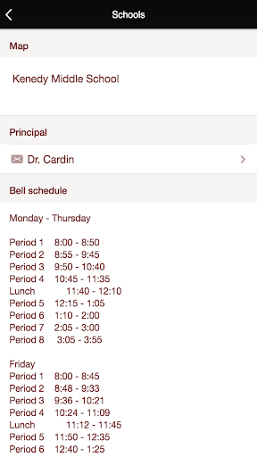 Kenedy Ind School District Screen 2