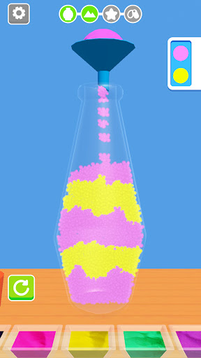 DIY Colorful Bottle Sand Art Screen 2