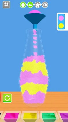 DIY Colorful Bottle Sand Art - Screenshot 2