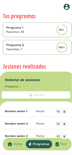 Android application Fitpath screenshort