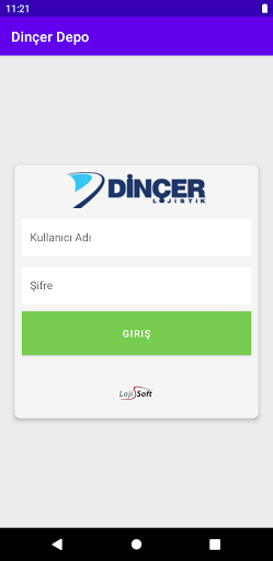 Dinçer Lojistik Depo Takip Screen 3