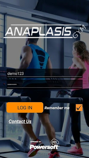 Android application Anaplasis Gym screenshort