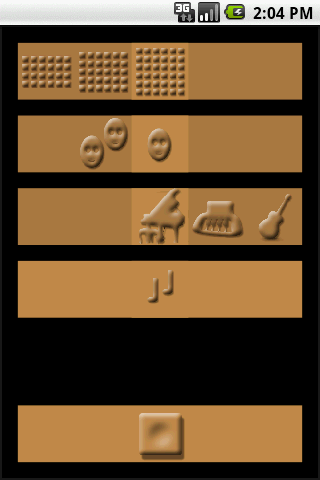 Android application Music Memory screenshort