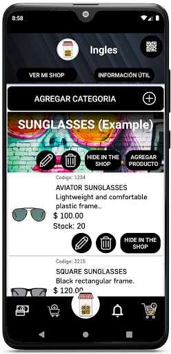 My Digital Shop - Catalog, Poi Screen 2