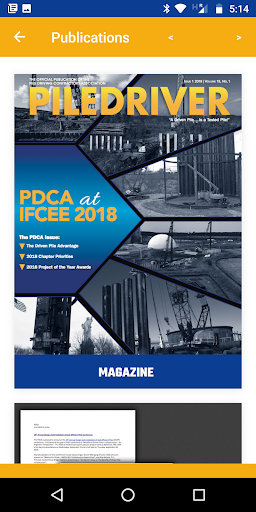 Pile Driving Contractors Assoc Screen 2