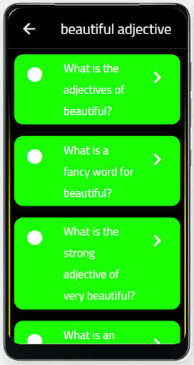 beautiful adjective Screen 2