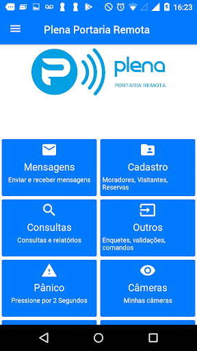 Android application Plena Portaria Remota screenshort