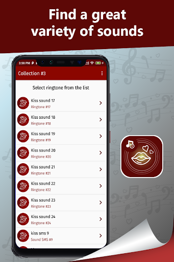 Kissing ringtones Screen 3