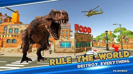 Dino Sim Dinosaur City Rampage