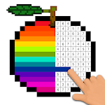 Cover Image of ダウンロード Pixel Art Coloring - Relaxing Color by Number 2.5 APK