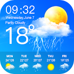 Cover Image of Herunterladen Wettervorhersage - Live-Widget  APK