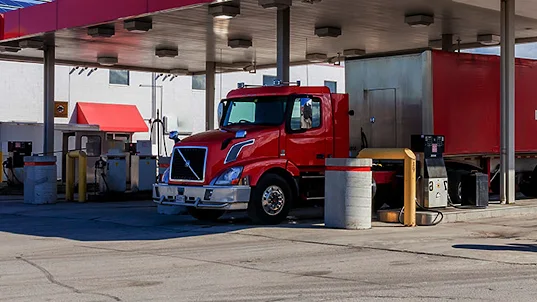 Gas Station - Trucker Parking