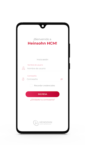 Android application Heinsohn HCM Ecuador screenshort