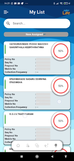 SANASA Life Collection App