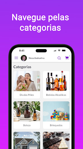 Android application Surpreenda screenshort