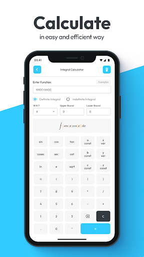 Screenshot of Integral Calculator with Steps