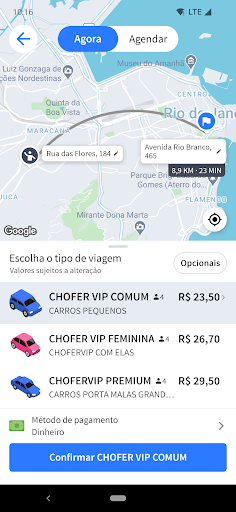 CHOFER VIP Screen 3