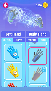 Elemental Gloves: Mão do Poder