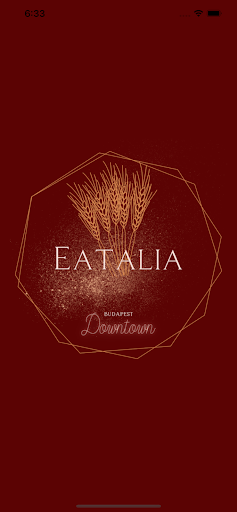 Android application Eatalia Budapest Downtown screenshort