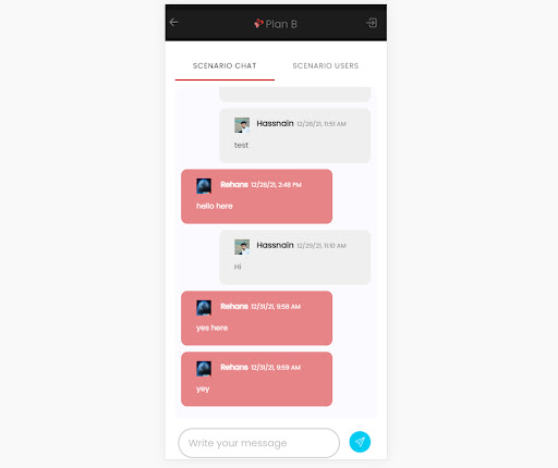 PlanB Consulting MITS Screen 3