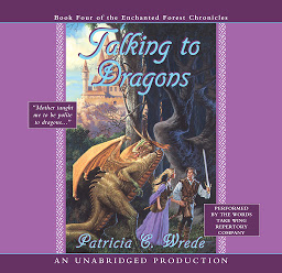 නිරූපක රූප The Enchanted Forest Chronicles Book Four: Talking to Dragons