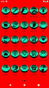 Teal Icon Pack Style 3