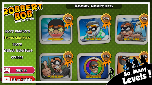 Robbery Bob APK v1.21.5 MOD Unlimited Money, Unlocked All Gallery 1