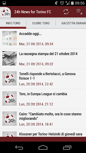 Toro Granata 24h Screen 2