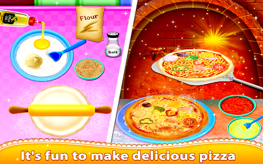 Italian Food Chef Cook Pizza Screen 2