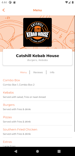 Catshill Kebab House Screen 2